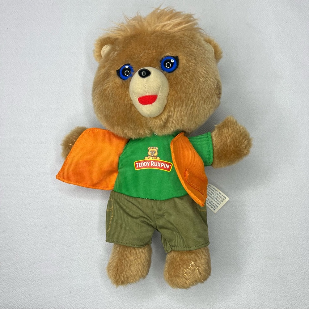 Teddy Ruxpin 12” 2018 Teddy Bear Plush Stuffed Animal